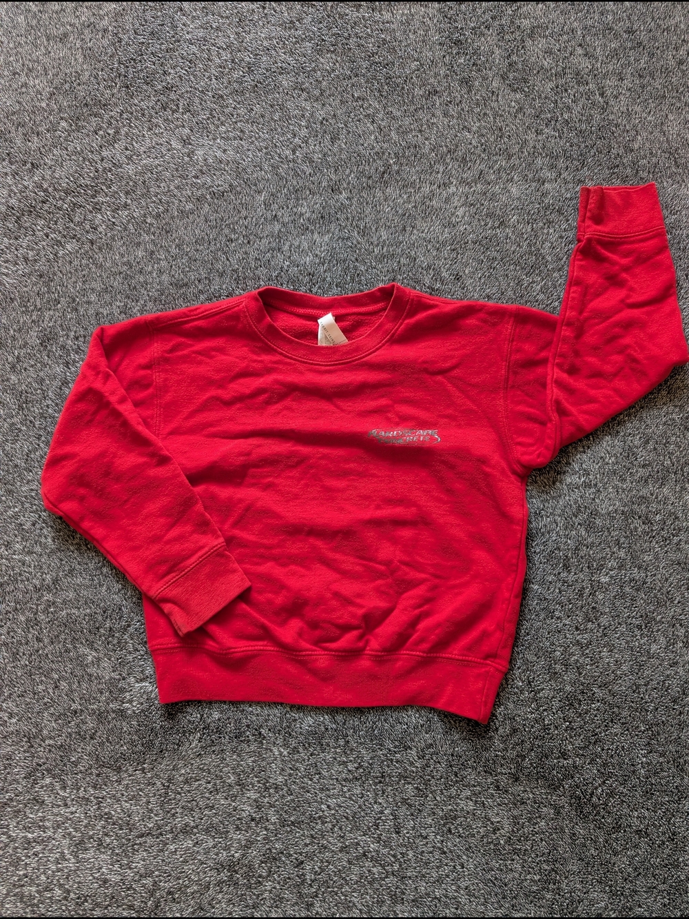 Rabbit Skins Red Kids Sweatshirt